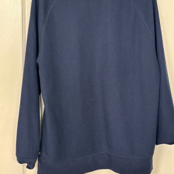 BR Luxury-Touch Long-Sleeve T-Shirt Blue - Picture 3 of 4